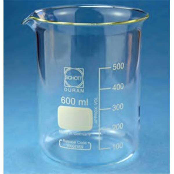 Becherglas, niedrige Form, mit Teilung, Duran®