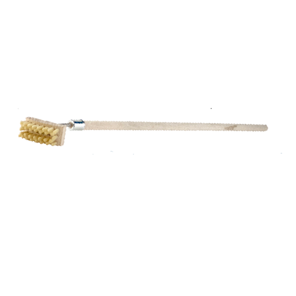 Gelenk-Gläserbürste mit Holzstiel