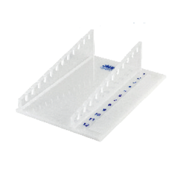Ablagegestell aus Plexiglas®, für 12 Objektträger