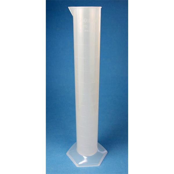 Messzylinder aus Polypropylen, hohe Form, erhabene Skala
