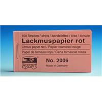 Lackmuspapier rot (100 Streifen) Lackmuspapier rot (100 Streifen)