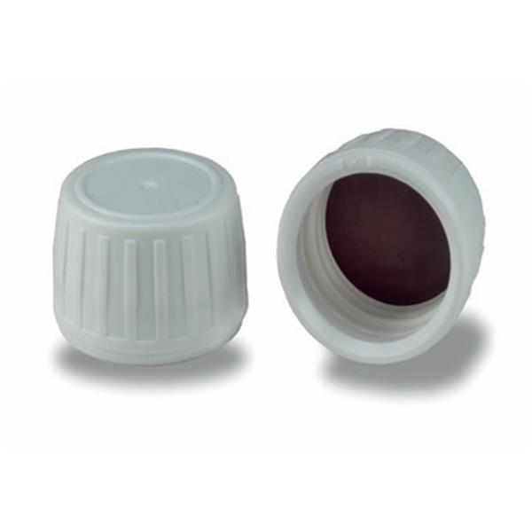 Deckel PP28, weiß, Originalität, für Verpackungsflasche aus Braunglas