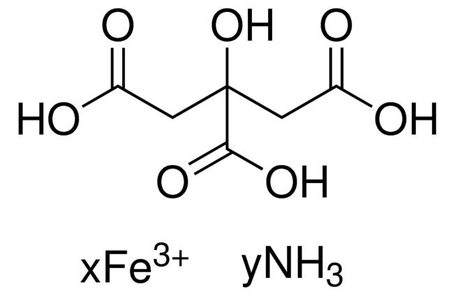 Ammoniumeisen(III)citrat (ca. 18 Fe, reinst, Ph. Eur.) S3 Chemicals