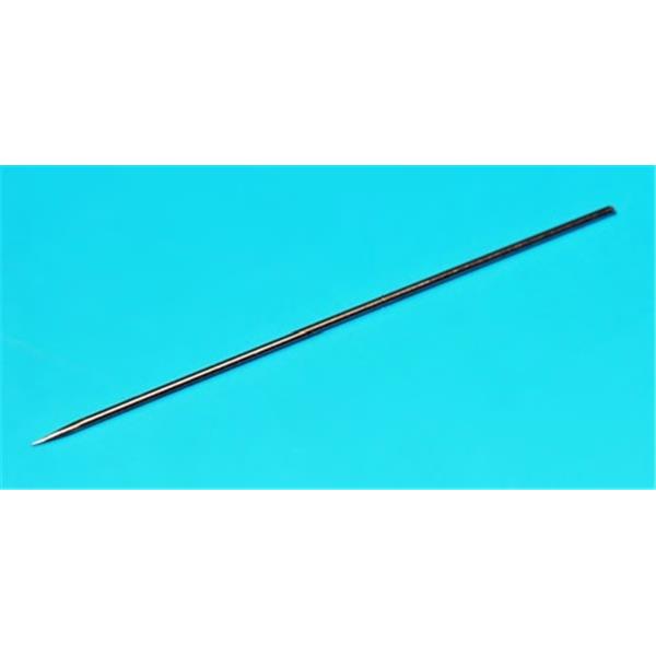 Nadeln aus Nickel-Chrom-Stahl, rostfrei, mit Glasgriff