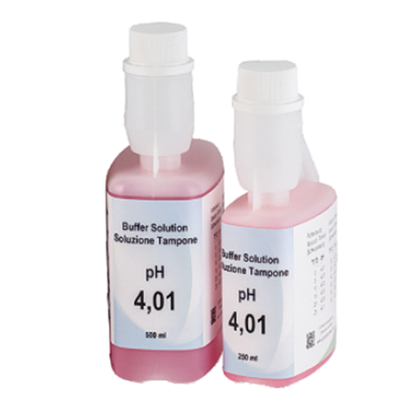 pH-Pufferlösungen mit N.I.S.T Zertifikat in Patent-Flasche (250ml)