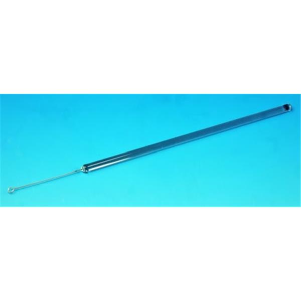 Ösen aus Nickel-Chrom-Stahl, rostfrei, mit Glasgriff