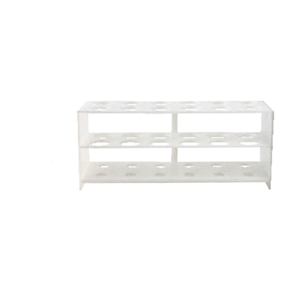 Reagenzglasgestell aus Polystyrol